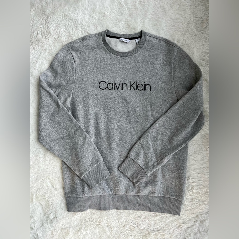 Calvin Klein Grey Crewneck Sweatshirt